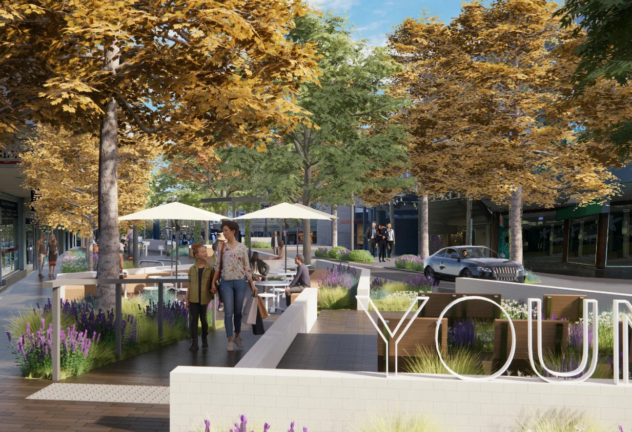 Young Street plaza